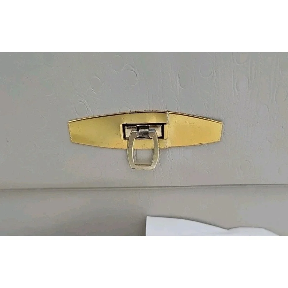 Vtg Electric Travelite Model #707 Makeup Vanity Mirror Lights With Original Box
